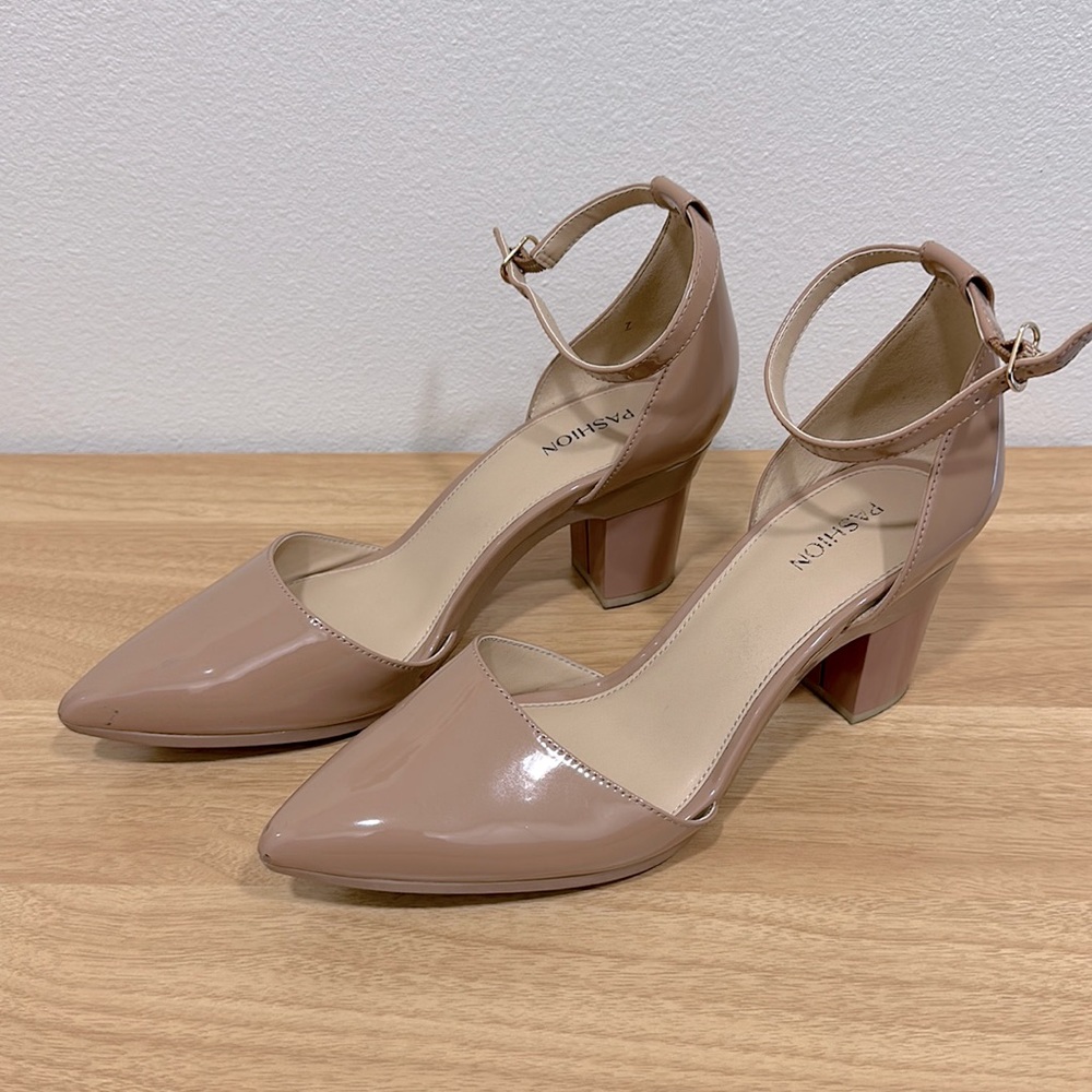 PASHION Pumps Removable Heel to Flat